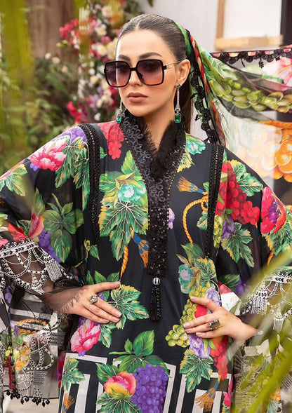 3pc Unstitched Digital Printed Lawn Suit